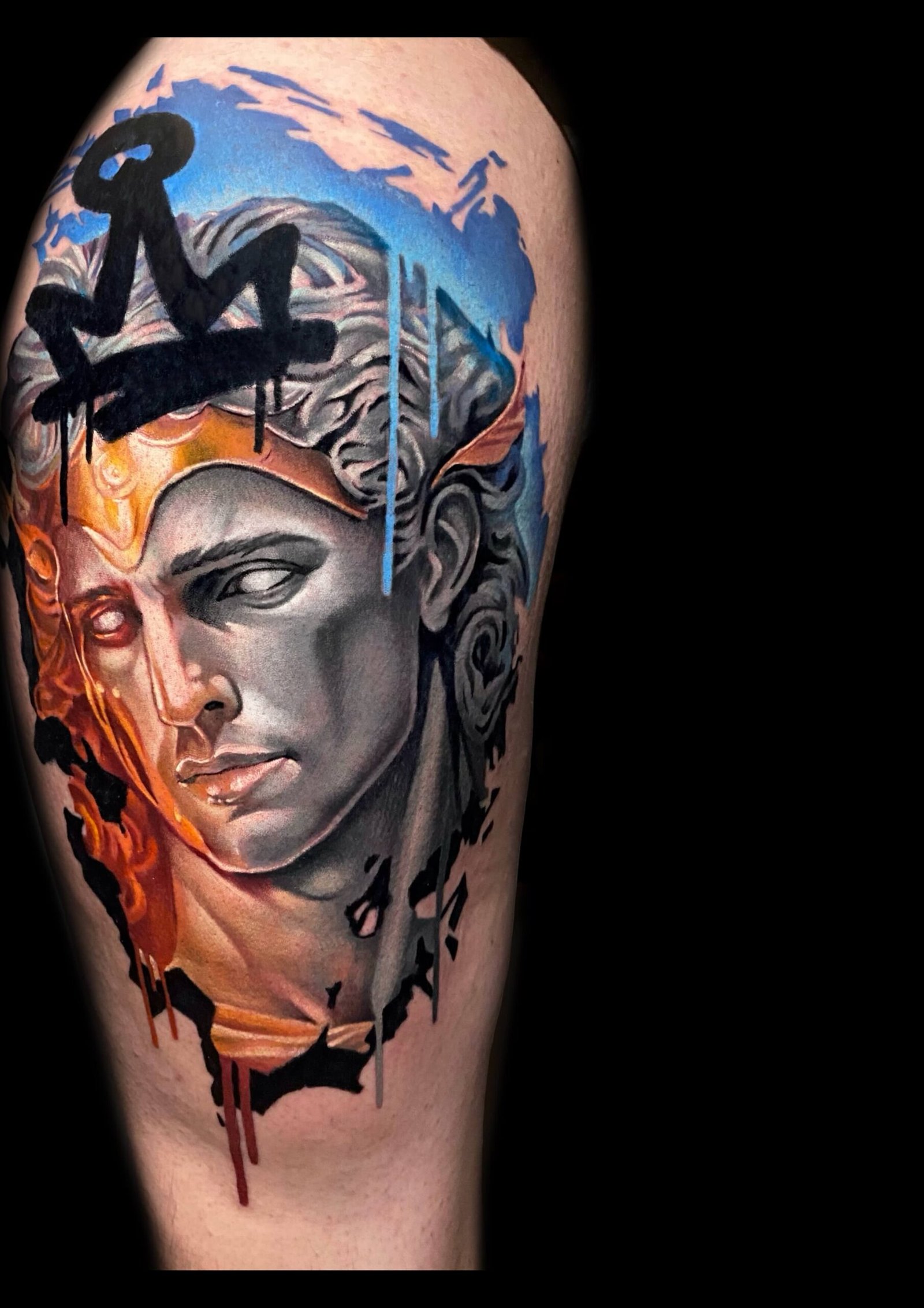 Full colour tattoo laten zetten bij Ninety-Nine Tattoos Elst